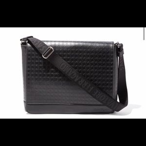 Salvatore Ferragamo Leather Messenger Bag